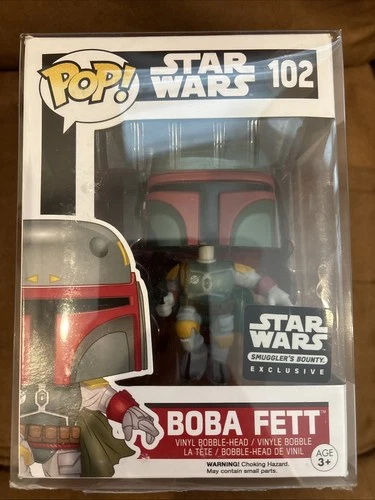 Funko Pop! Vinyl: Star Wars - Boba Fett (Flying) #102 - Smugglers Bounty
