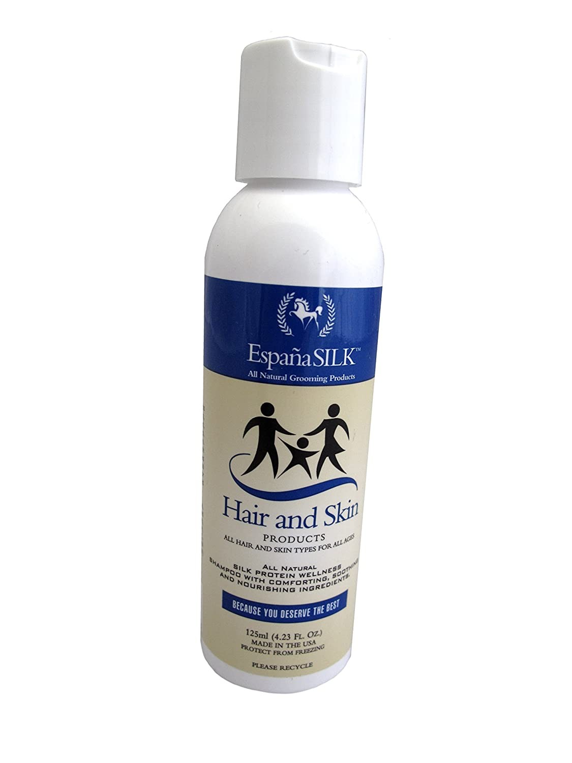 Espana Silk ESP0110P Silk Protein Natural Antiseptic Shampoo .125L-4.23Oz