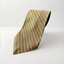 Brooks Brothers Makers Jacquard Design Silk Neck Tie Made In USA 58 x 4