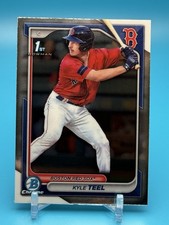 Kyle Teel 2024 Bowman Chrome Base 1st Bowman Card Red Sox / White Sox FREE SHIP