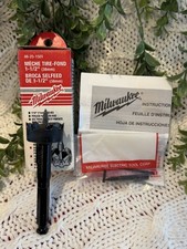 Milwaukee 48-25-1501 1-1/2โ Selfeed Bit USA Made w/ Extras NOS Open Box