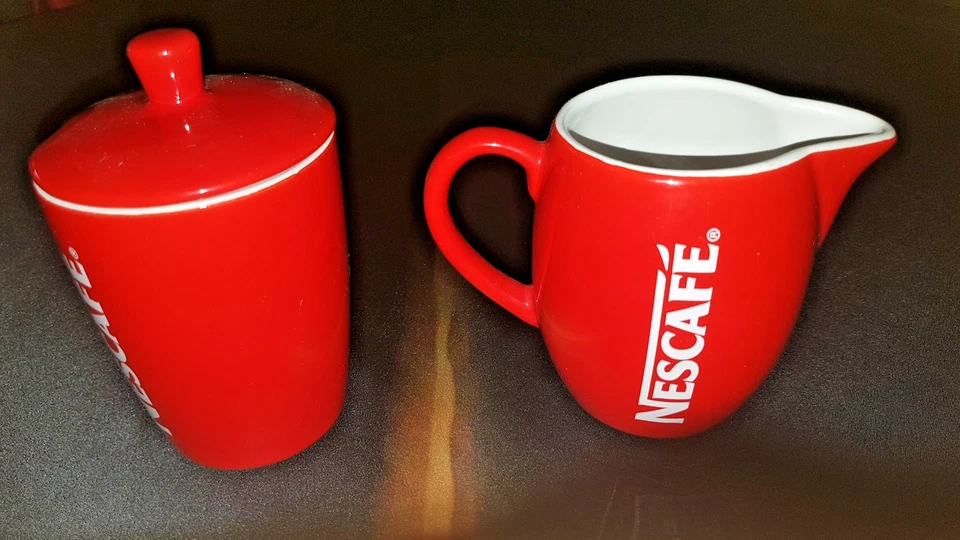 Nescafé Nescafe Milchkännchen & Zuckerdosen Set - Bild 3 von 4