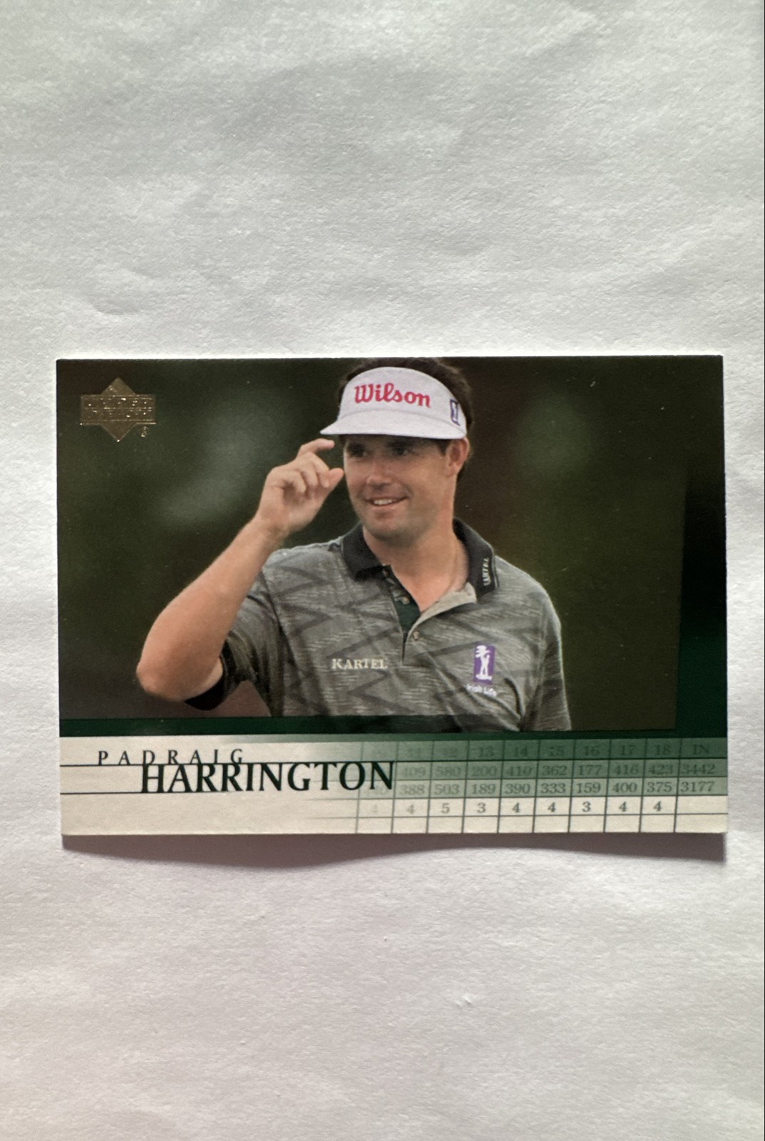 2001 Upper Deck - Padraig Harrington #18 (RC)