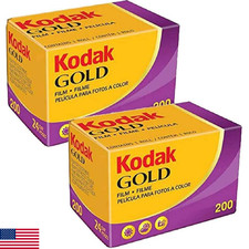 Kodak 6033963 Gold 200 135/24 Film Pack of 2