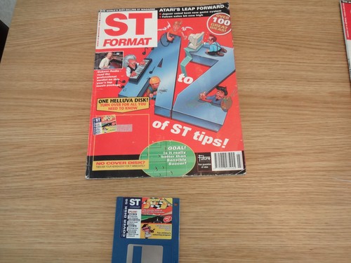 6 x ST FORMAT Magazines with Floppy Disks 1994 Atari - Afbeelding 6 van 7