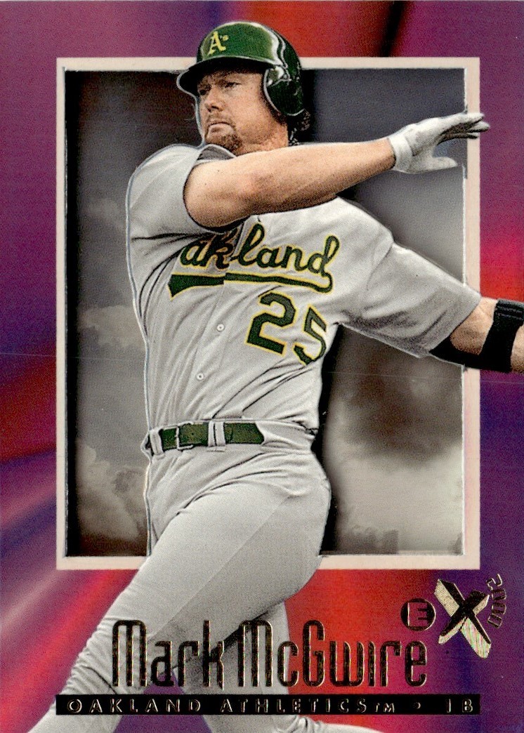 1997 SkyBox E-X2000 Mark McGwire Oakland Athletics #38