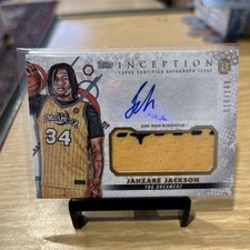 Jahzare Jackson 2022-23 Topps Gold Inception - Auto Serial#06/149 Card#IARC-JJ1