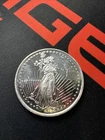 Saint Gaudens Silver Towne 1 oz .999 Fine Silver Round Ounce Vintage Eagle (C)
