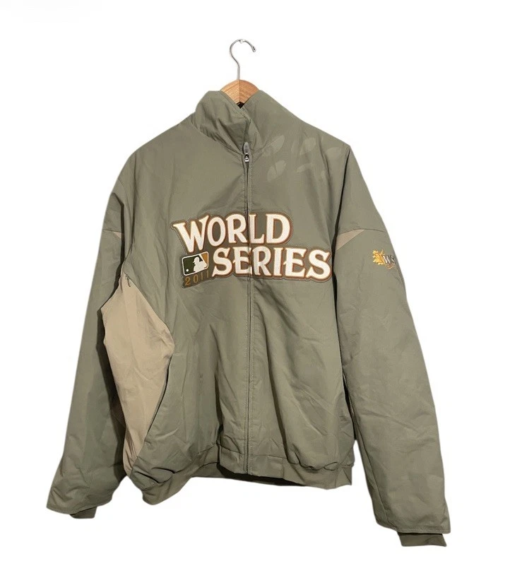 MLB 2011ワールドシリーズ Majestic ナイロンジャケット【2XL】 MAJESTIC（マジェスティック） ナイロンジャケット 「ヴィンテージ古着