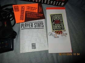 Pre-Owned Turbografx-16 System Bundle w/2 controllers all in working order