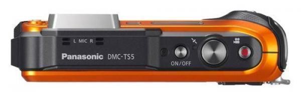 Panasonic LUMIX DMC-TS5 / DMC-FT5 16.1MP Digital Camera - Orange