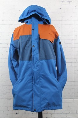Ride Men's Hiro Snowboard Jacket Large Royal Blue New