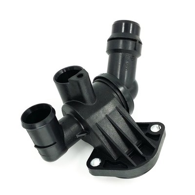 Brand New Thermostat W/ Housing Coolant Flange For Audi A4 B7 05-08 2.0T