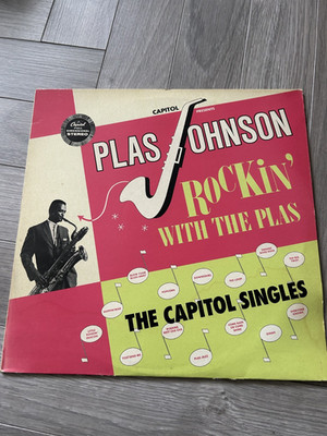 PLAS JOHNSON LP    ''ROCKIN' WITH THE PLAS''   (R & B)   FRENCH IMPORT MINT