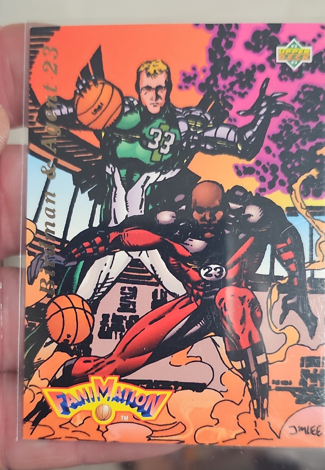 1992-93 Upper Deck - FaniMation Michael Jordan, Larry Bird #510