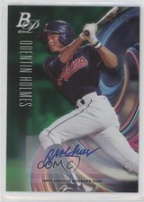 2018 Bowman Platinum Top Prospects Green /99 Quentin Holmes #TOP-53 Auto 1j6