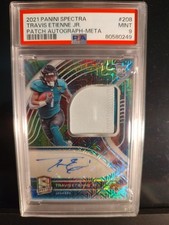 2021 Panini Spectra - Rookie Patch Autographs Travis Etienne META /10  #208