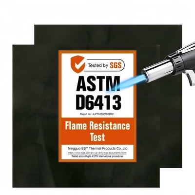 BSTFLEX Welding Blanket Fireproof Flame Retardant Fabric Material Carbon Felt for Welder