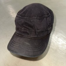 Black Army Cap Military Hat Cadet Patrol Castro Men Women Golf Small Medium S M