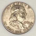 1961-D Franklin Half Dollar, 90% Silver