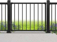 42'' H X 48'' W Deck Gate Outdoor without Hinges, ASTM Certified