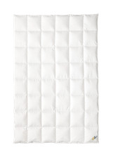 OBB Sommerdaunendecke 155x220 cm – Leicht, 90% Daunen, Baumwollbezug