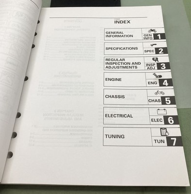 YAMAHA サービスマニュアル　船外機 Genuine Yamaha LIT-11626-11-10 YZ125K1 Service Manual 1997 | eBay