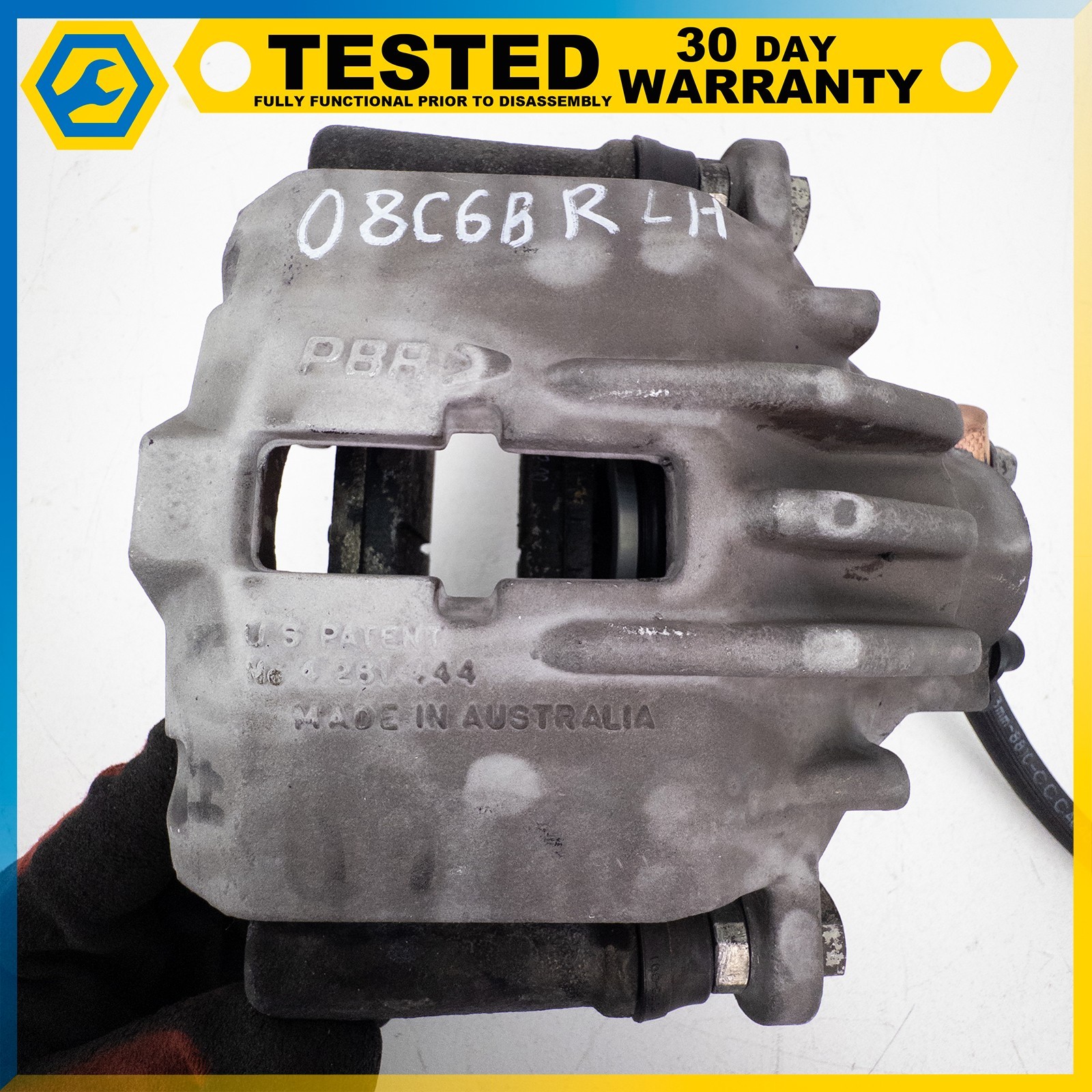 05-13 CHEVROLET CORVETTE C6 REAR LEFT RIGHT DISC BRAKE CALIPER ASSEMBLY SET OEM