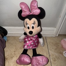 Disney Minnie mouse lighting up bow talking doll