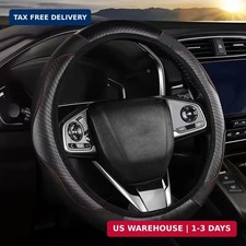 Elastic Steering Wheel Cover - Universal Stretchable Non-Slip Grip Protector for