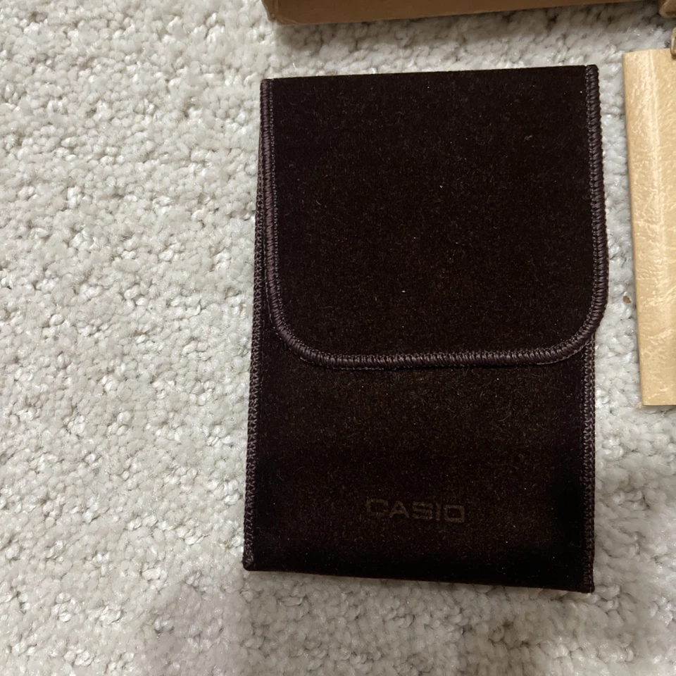 Vintage Casio MQ-5 Computer / Calculator Complete With Box And Papers - Image 4 of 4