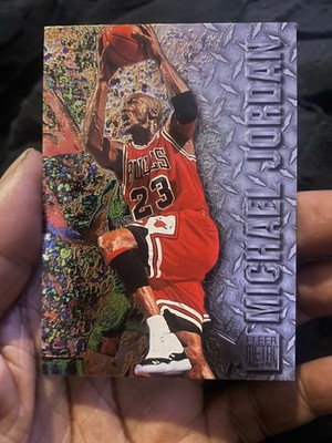 1996-97 Fleer Metal Michael Jordan #11 Bulls NBA Basketball Card
