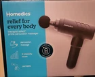 Homedics Therapist Select Prime Percussion Massager Rechargeable HHG-681A-2,NEW