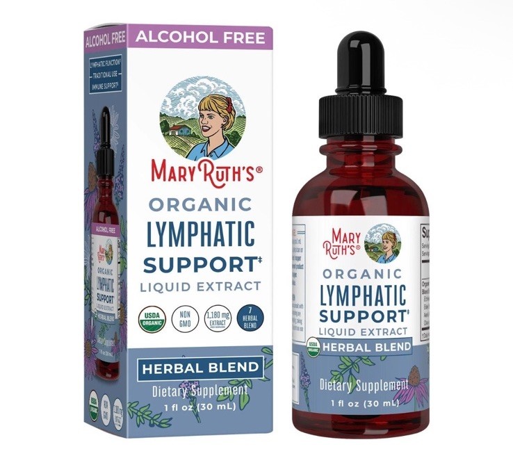 NEW Mary Ruth’s Organic Lymphatic Support Liquid Extract 1 Oz Exp 06/27