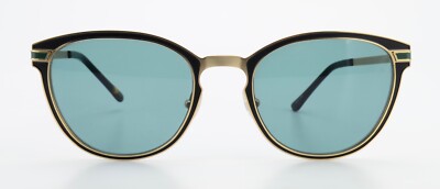 PRODESIGN DENMARK Sonnenbrille 8120 C6021 Cat Eye Grün Schwarz Gold Matt L