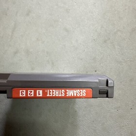 Sesame Street 123, NES Nintendo Entertainment System, Game Cartridge Only