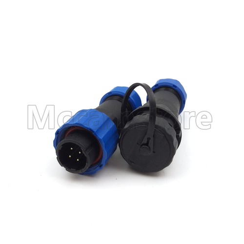 SD16 4 Pin Pair Electrical Wire Cable Connector,Circular Waterproof Plug Socket - Picture 5 of 8