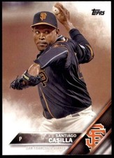 2016 Topps #605 Santiago Casilla San Francisco Giants