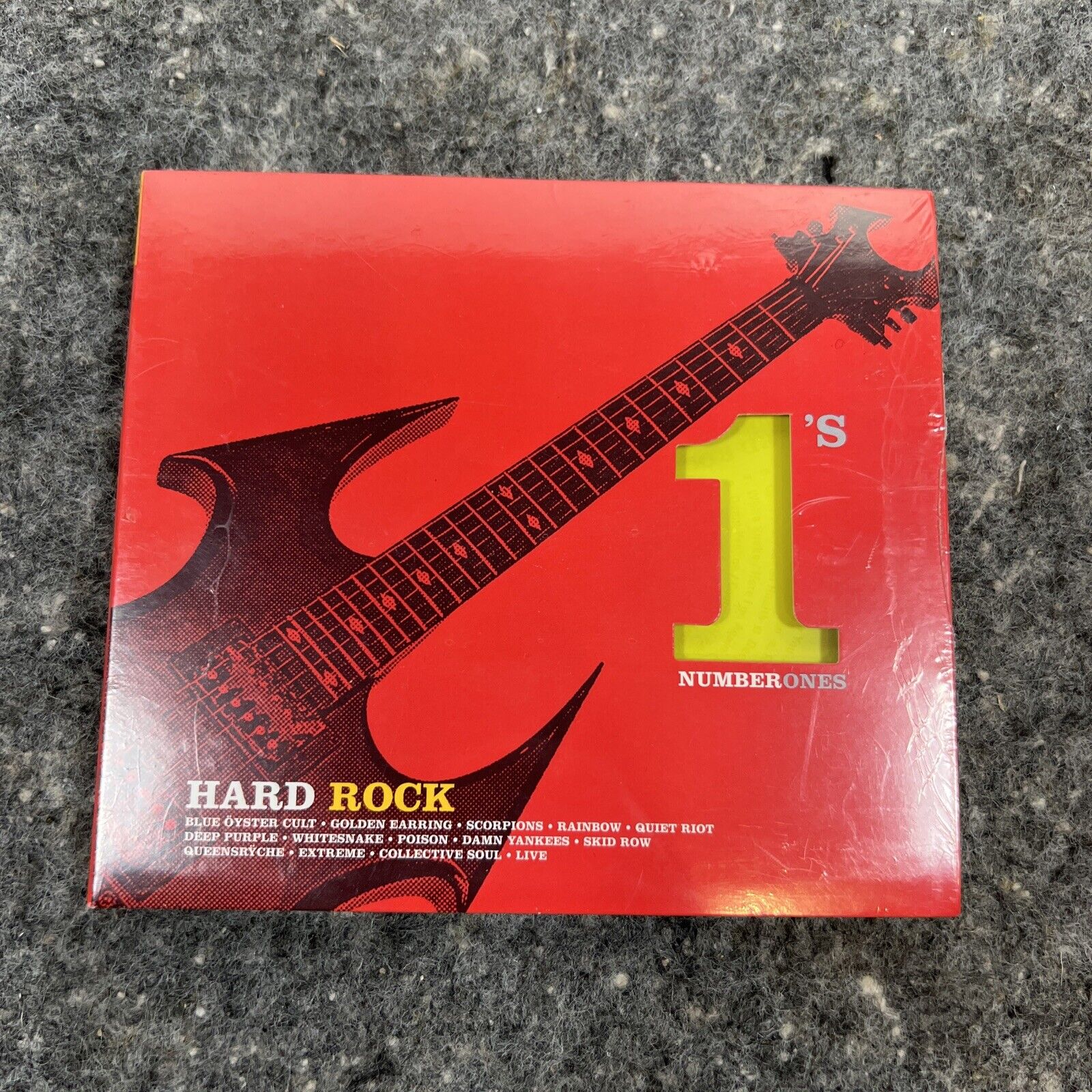 Hard Rock Number 1's (Ones) (CD) Scorpions, Quiet Riot, Poison, Extreme, Various