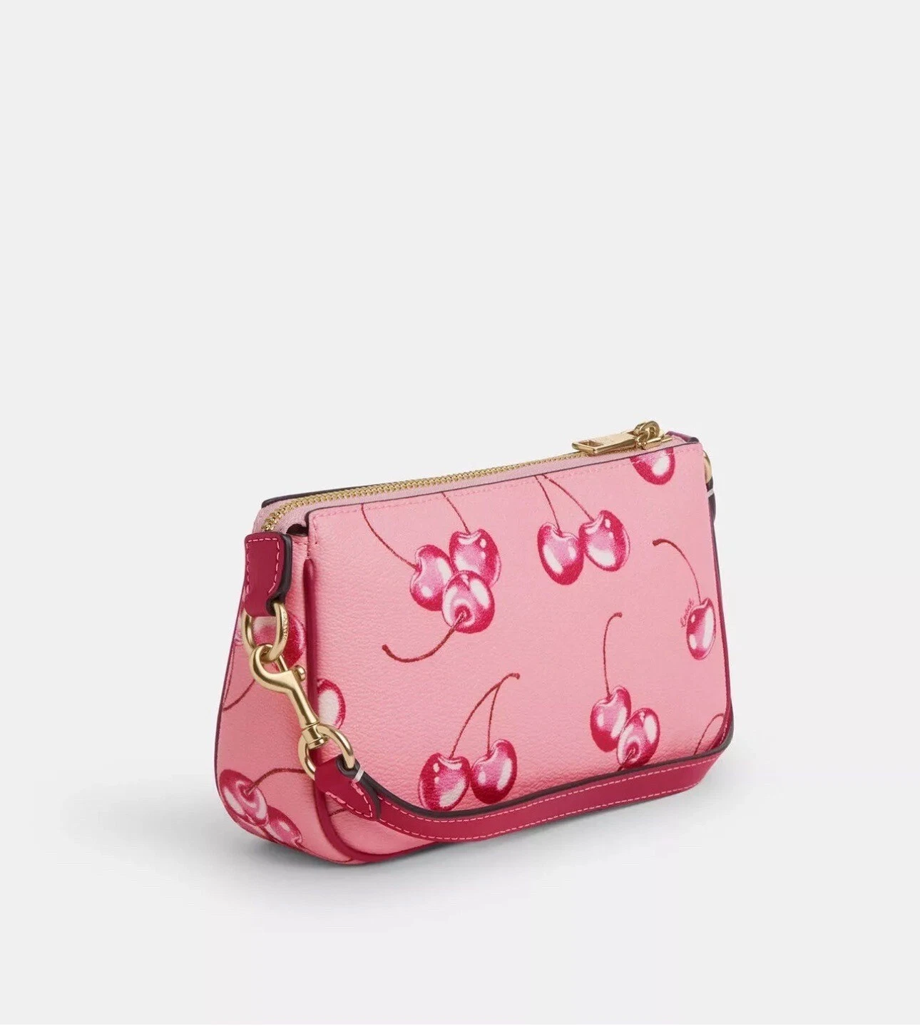 ❤️❤️ COACH CR827 Nolita 19 nuovo con etichette con stampa ciliegio