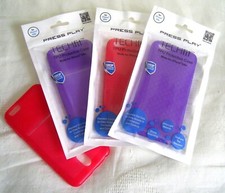 NIP 4 New PRESS PLAY TECHfit TPU Protective CASE For IPHONE 6/6s HOT PINK PURPLE