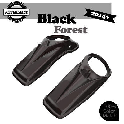 Black Forest 8 inch Saddlebag Speaker Lids Cover Fits Harley Davidson 14+
