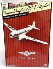 TEXACO #25 1953 DOUGLAS DC-3 DIECAST AIRPLANE 2017 ERTL BANK NIB LAST IN SERIES