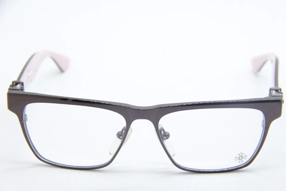 GAFAS CROMADAS CORAZONES PETCOCK BC PÚRPURA GUNMETAL ROSA MARCOS AUTÉNTICOS 54-15 Foto 2 de 4