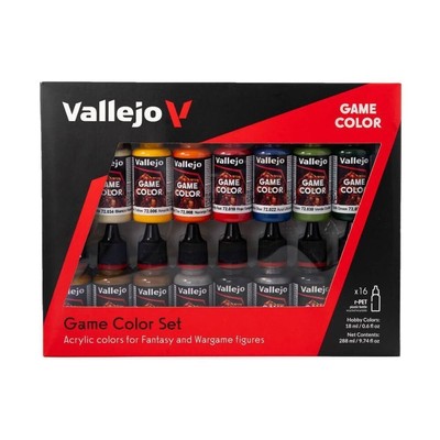 Game Color Acrylfarben-Anfänger-Set   farbig sortiert 16-teilig