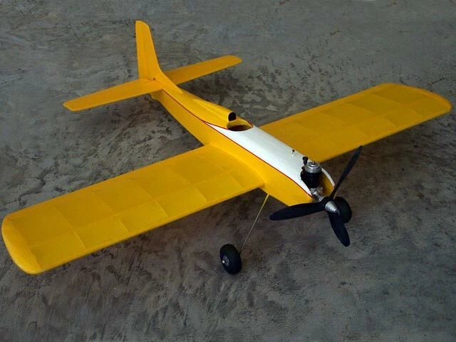 Veco Model Airplane Plans (UC): Vintage 1950 SCOUT Stunt .049-.075 by Joe Wagner - Image 4 of 4