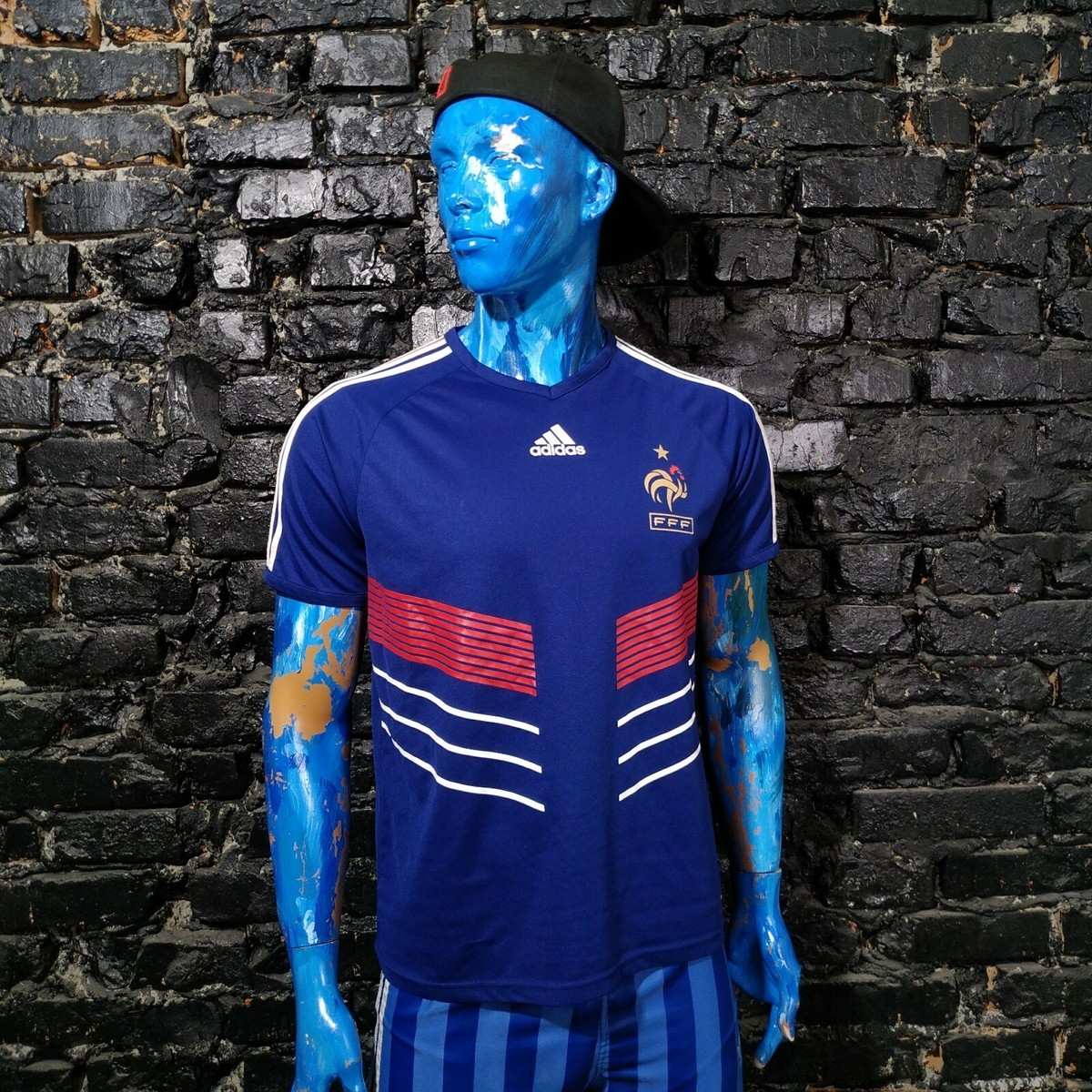 France Team Jersey Home football shirt 2009-2011 Adidas P41149