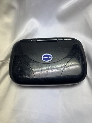 VTech Play Smart Preschool Laptop, Black preowned
