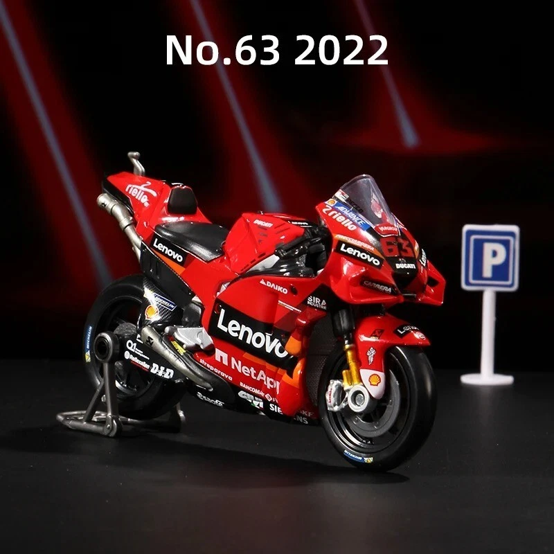1:18 Motorrad GP Ducati Lenovo Team Racing Model Car with special Features - Bild 2 von 4
