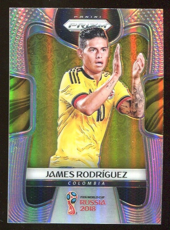 JAMES RODRIGUEZ 2018 Panini Prizm World Cup #38 SILVER Prizm (B)